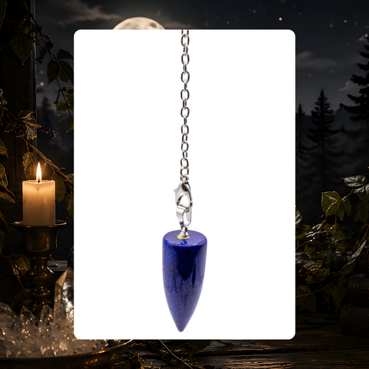 Lapis Lazuli Teardrop Pendulum