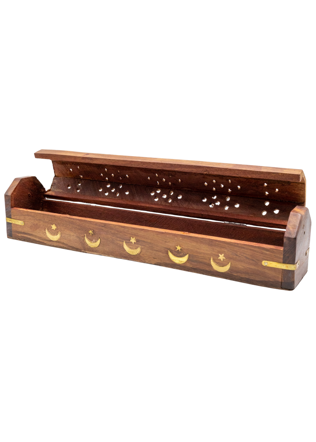 Moon & Stars Coffin Incense Burner