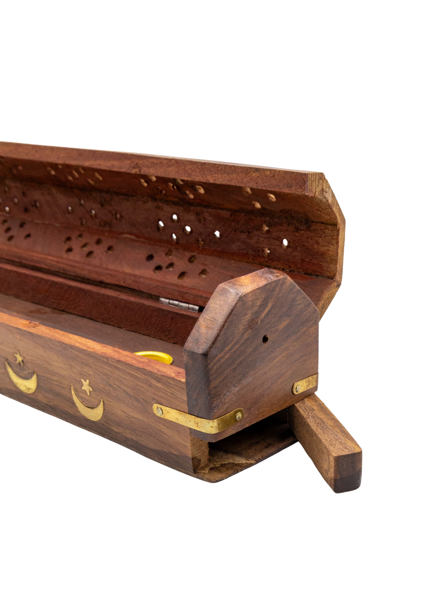 Moon & Stars Coffin Incense Burner