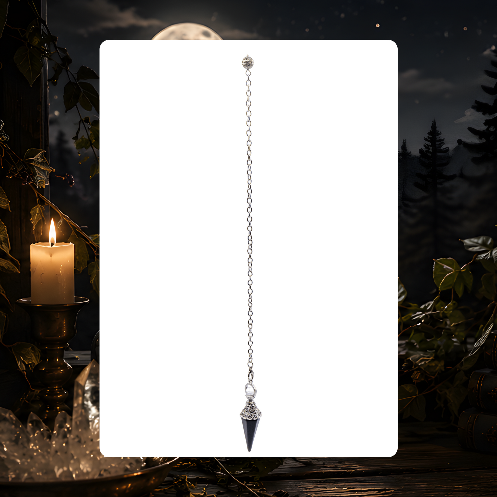 Ornate Onyx Pendulum