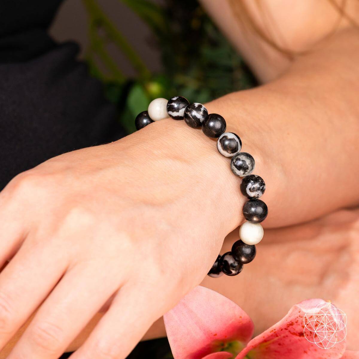 Zebra Jasper Bracelet - Permission to Pause