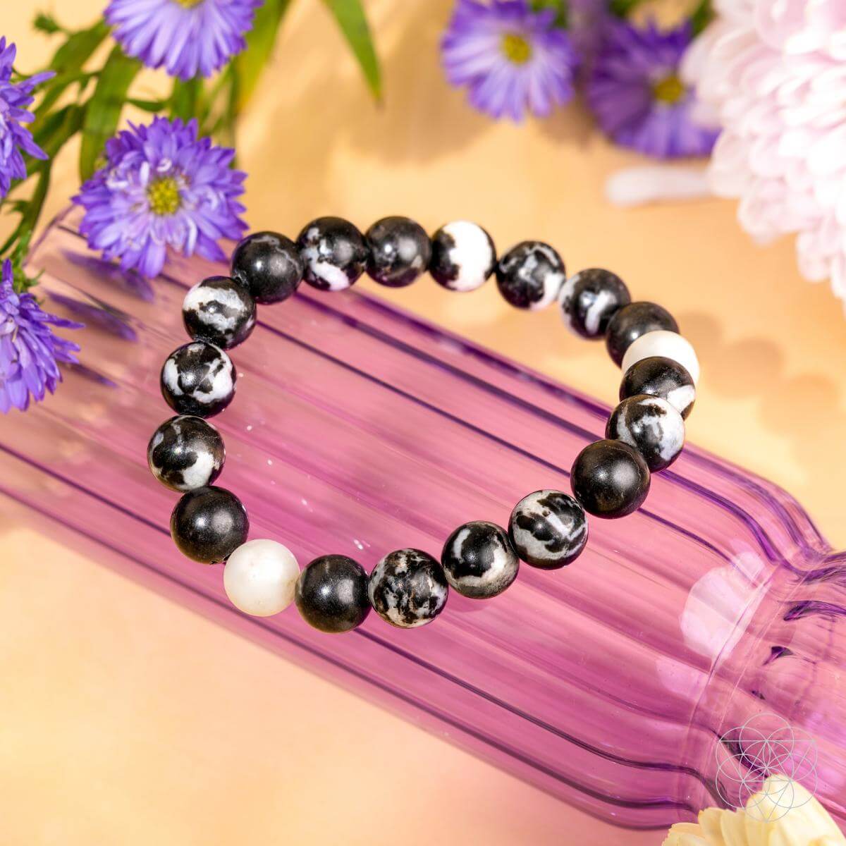 Zebra Jasper Bracelet - Permission to Pause