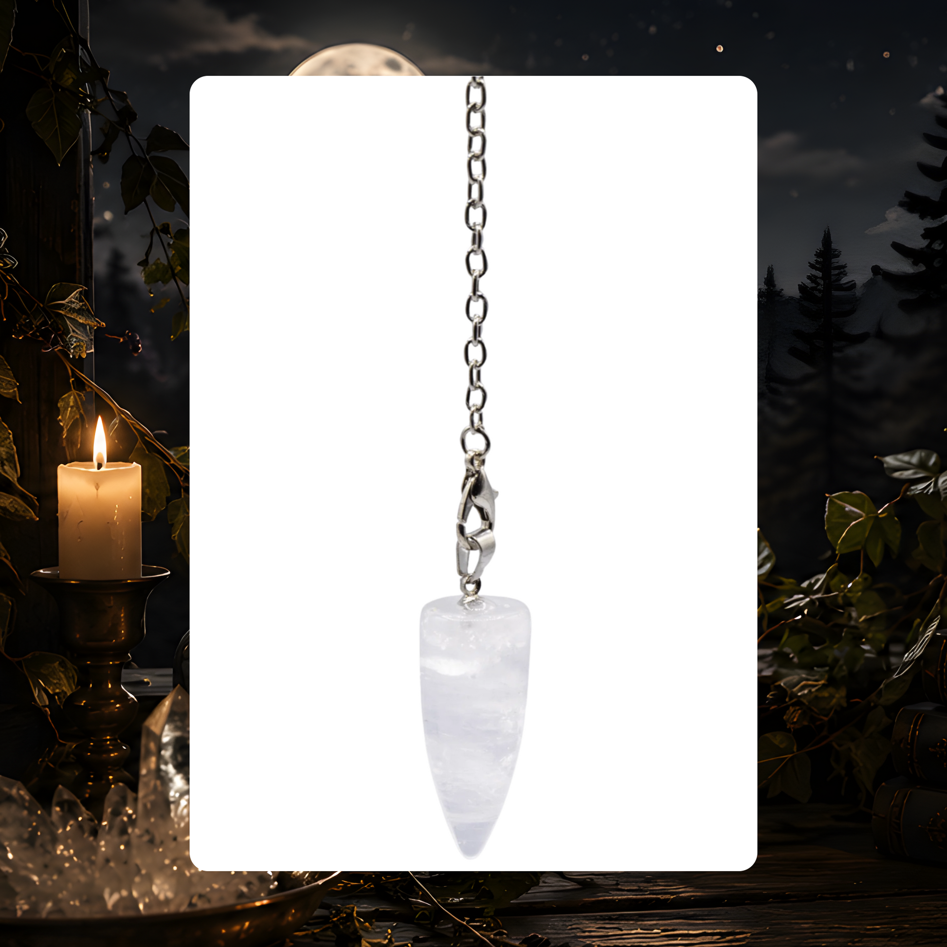 Quartz Teardrop Pendulum