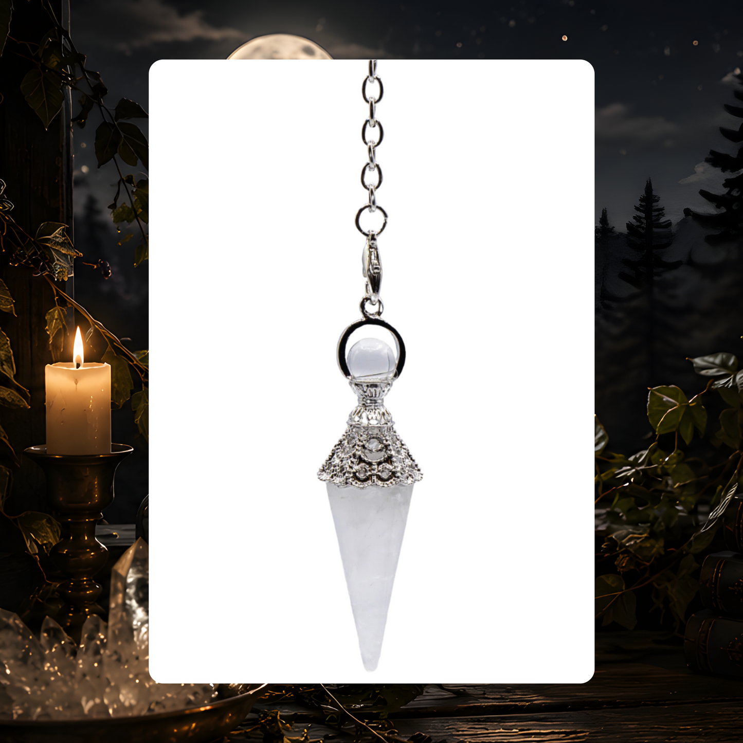 Ornate Quartz Pendulum