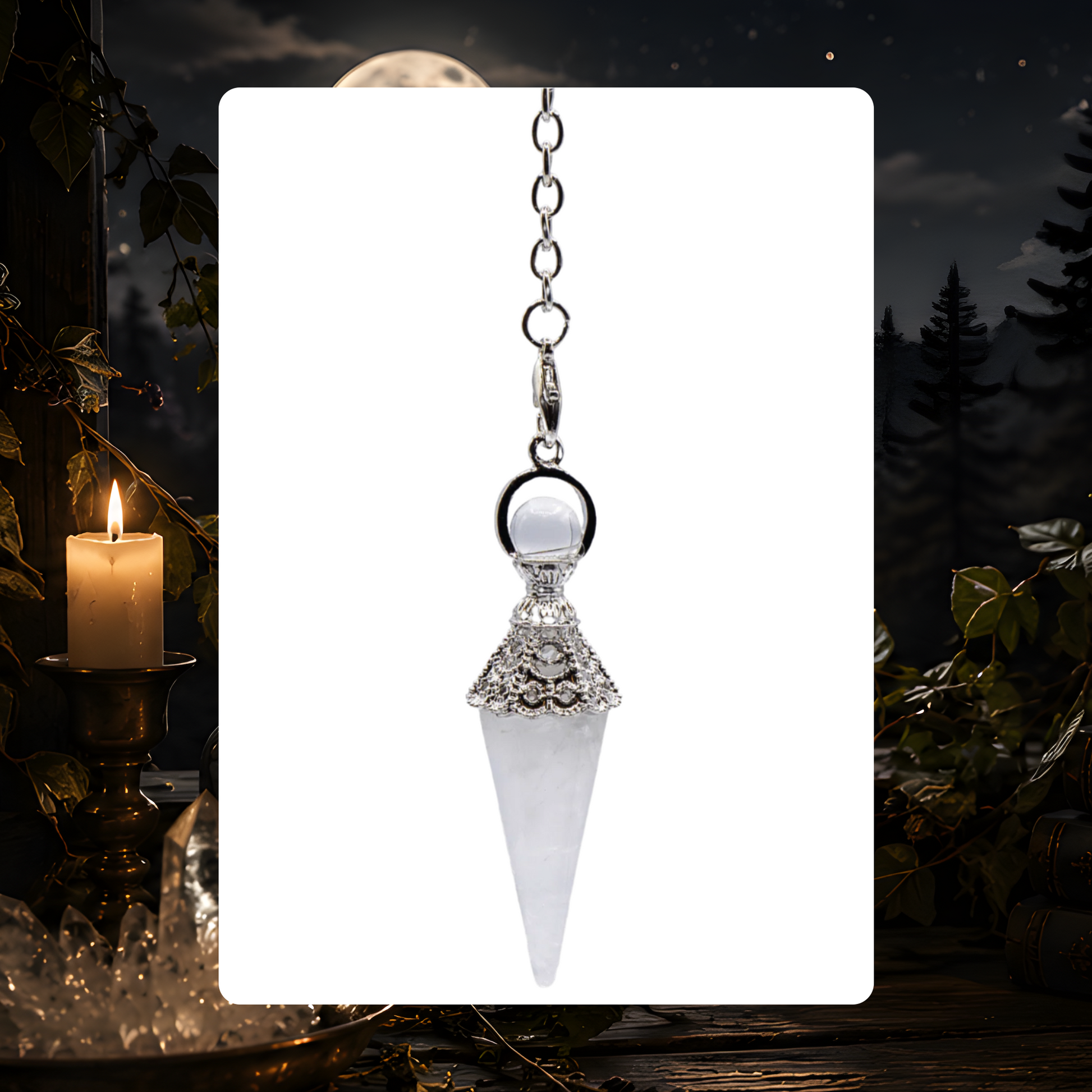 Ornate Quartz Pendulum