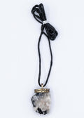 Quartz & Tourmaline Necklace