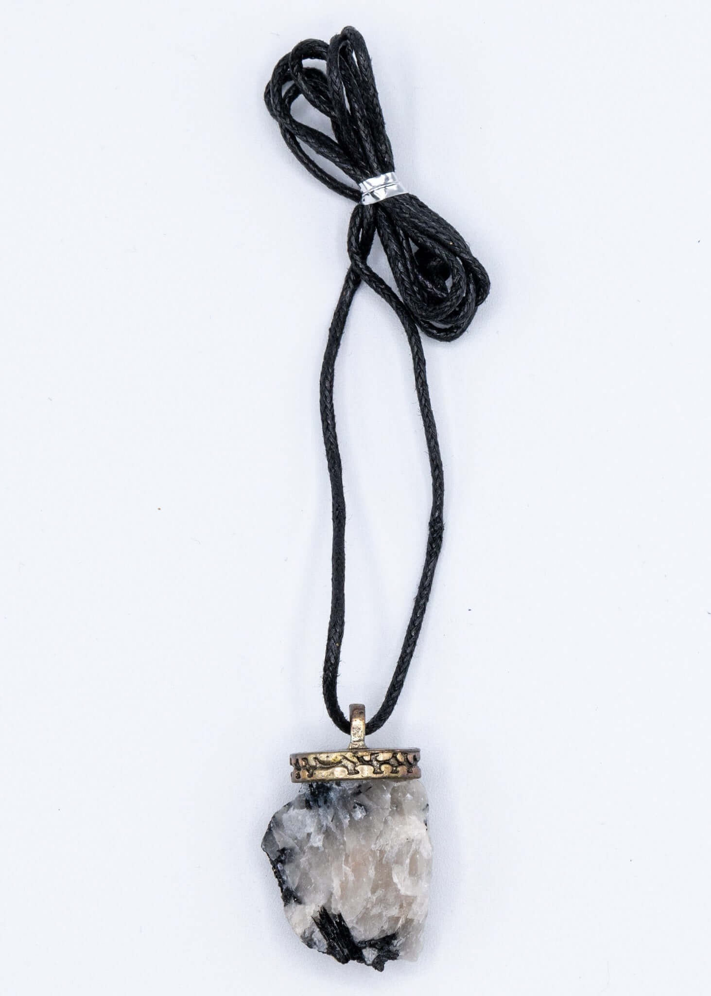 Quartz & Tourmaline Necklace
