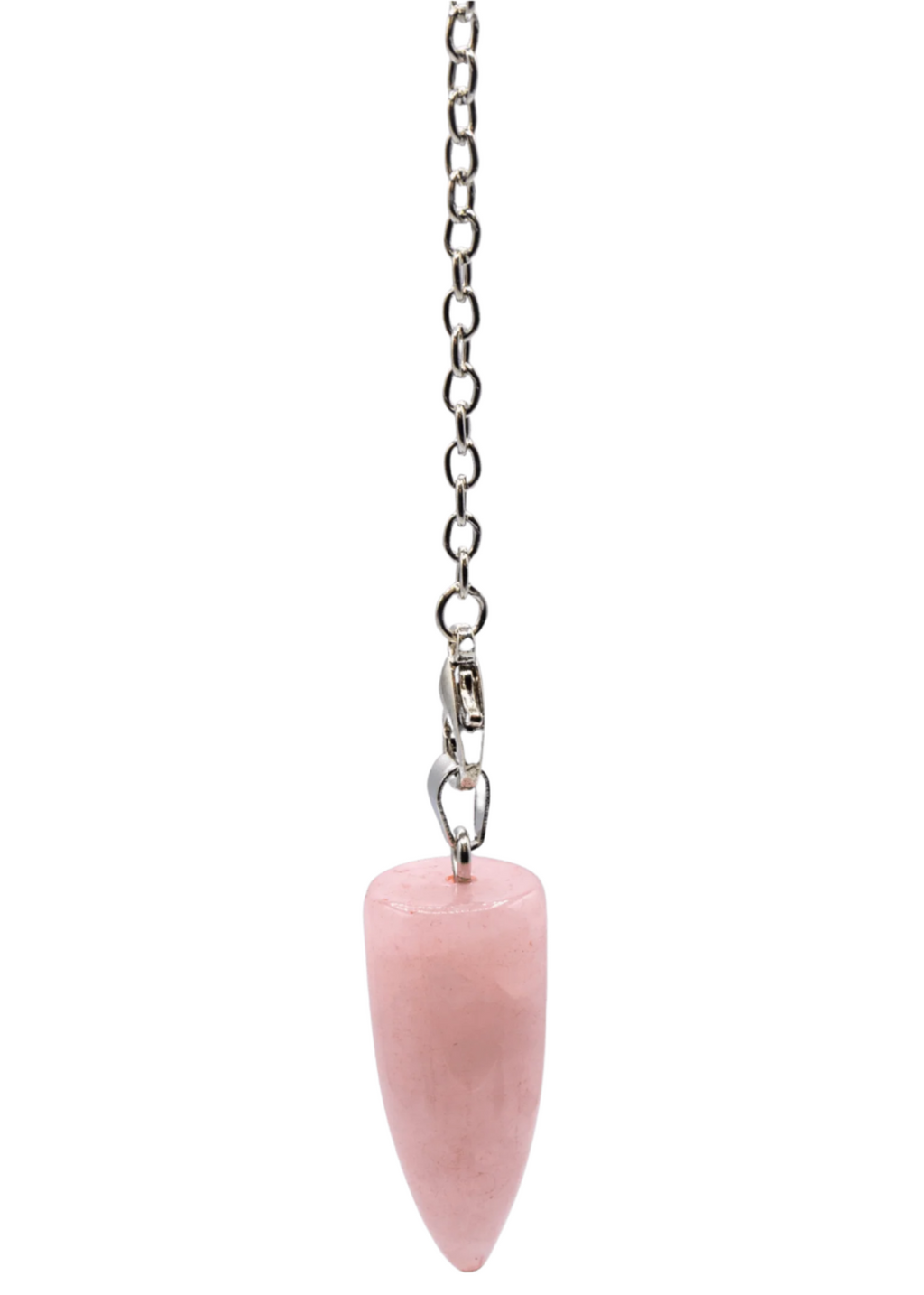Rose Quartz Teardrop Pendulum