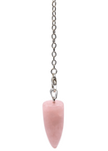 Rose Quartz Teardrop Pendulum