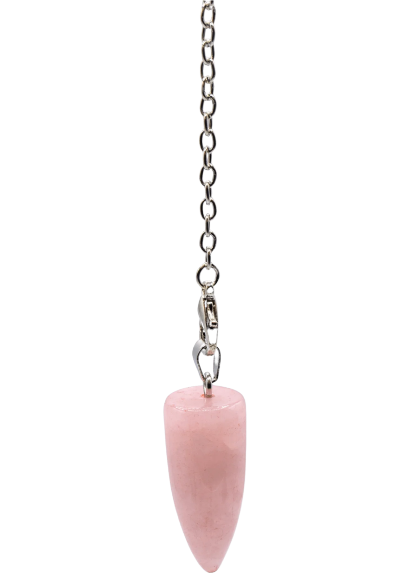 Rose Quartz Teardrop Pendulum