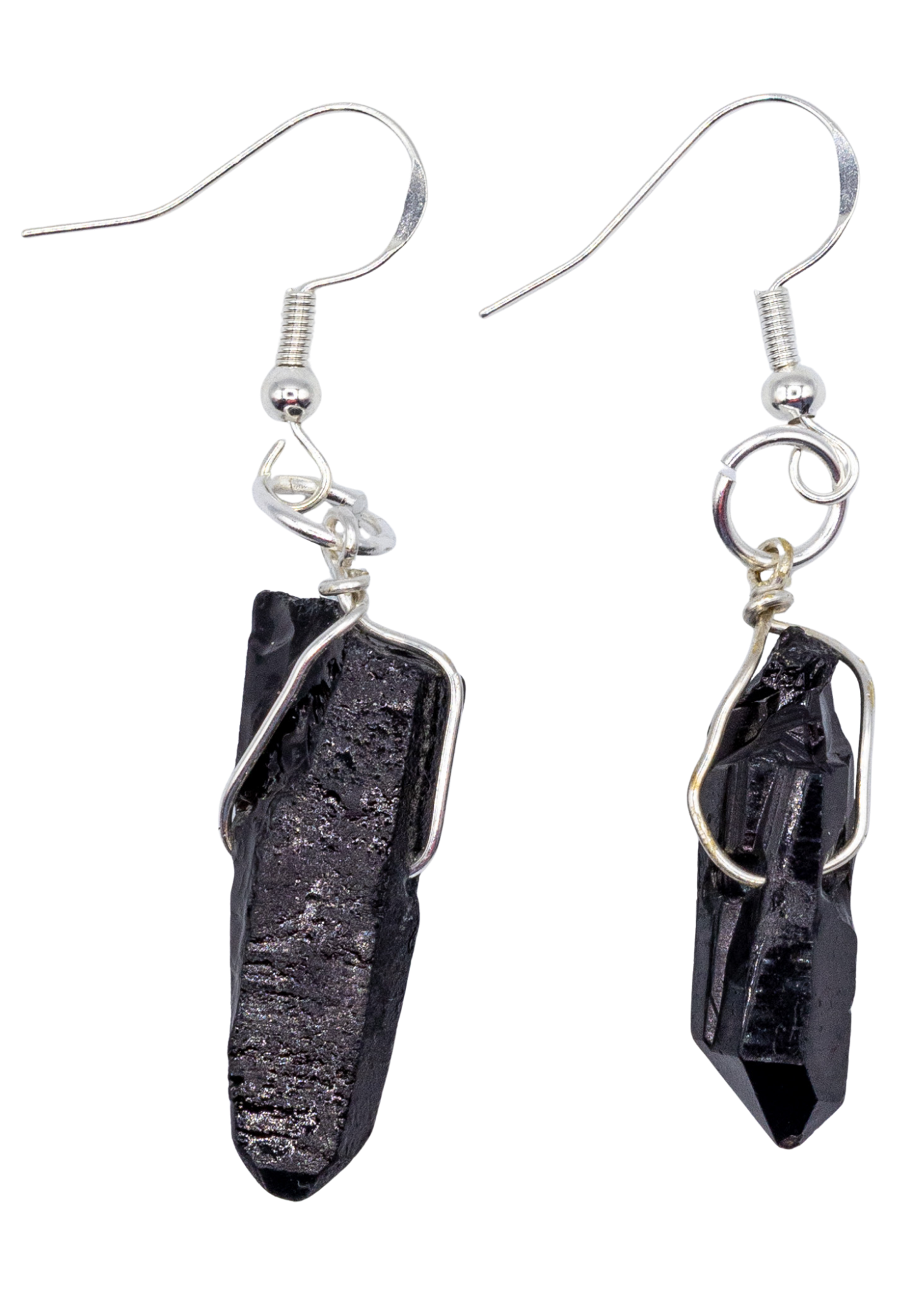 Smoky Quartz Sterling Silver Earrings