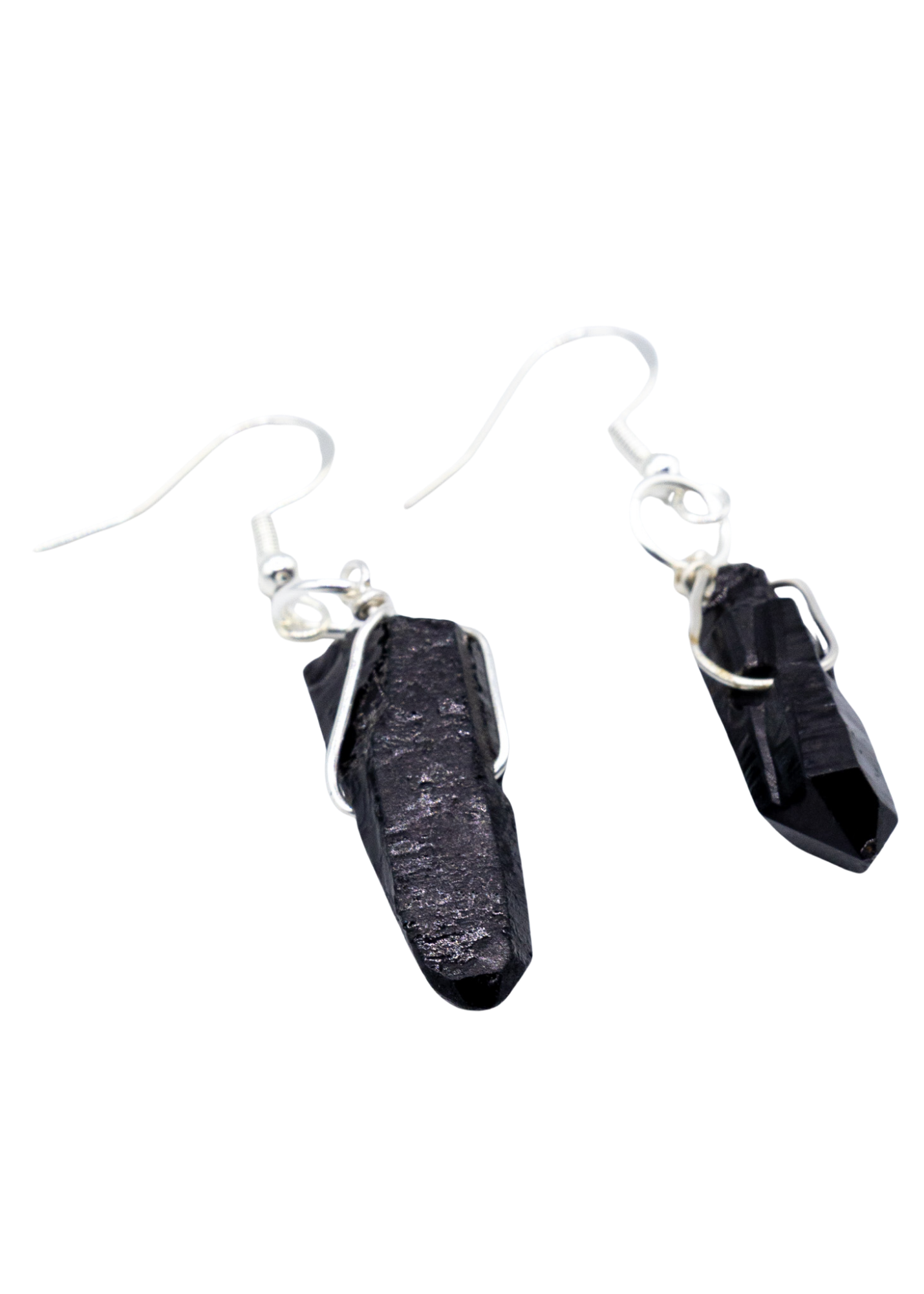 Smoky Quartz Sterling Silver Earrings