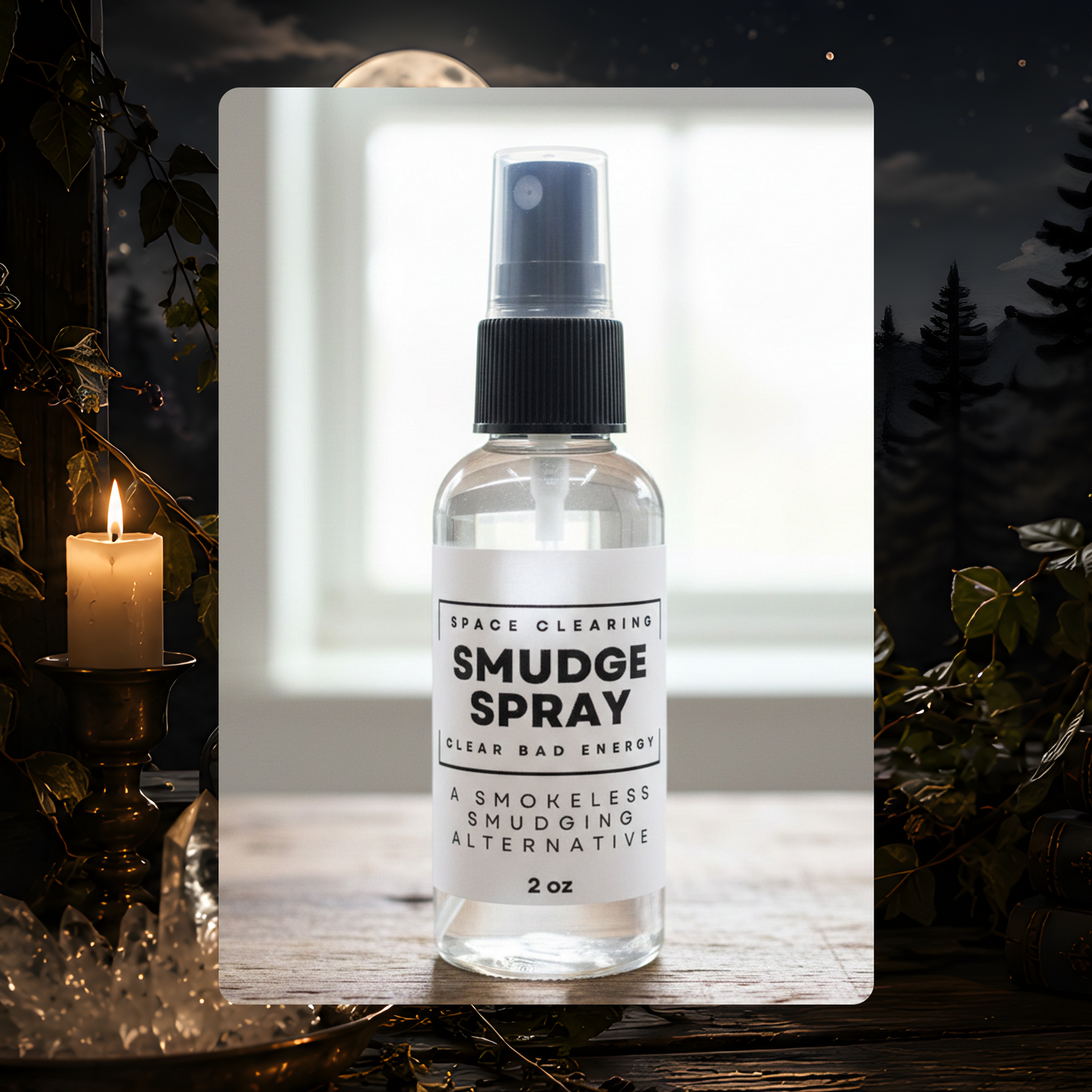 Smokeless Smudge Spray
