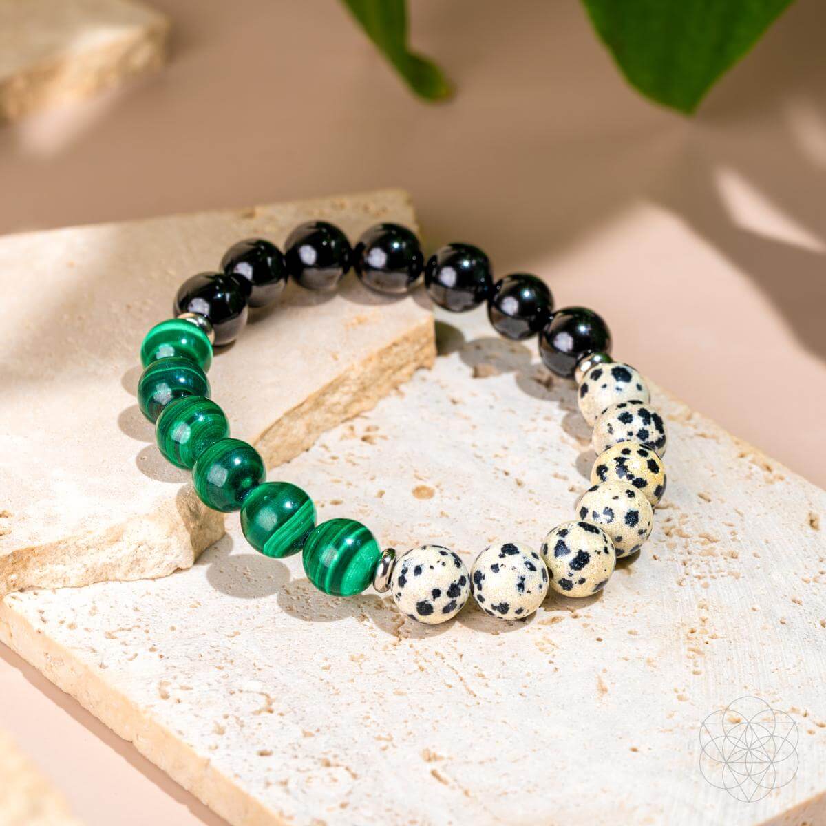 Dalmatian Jasper Bracelet - Soul Reset