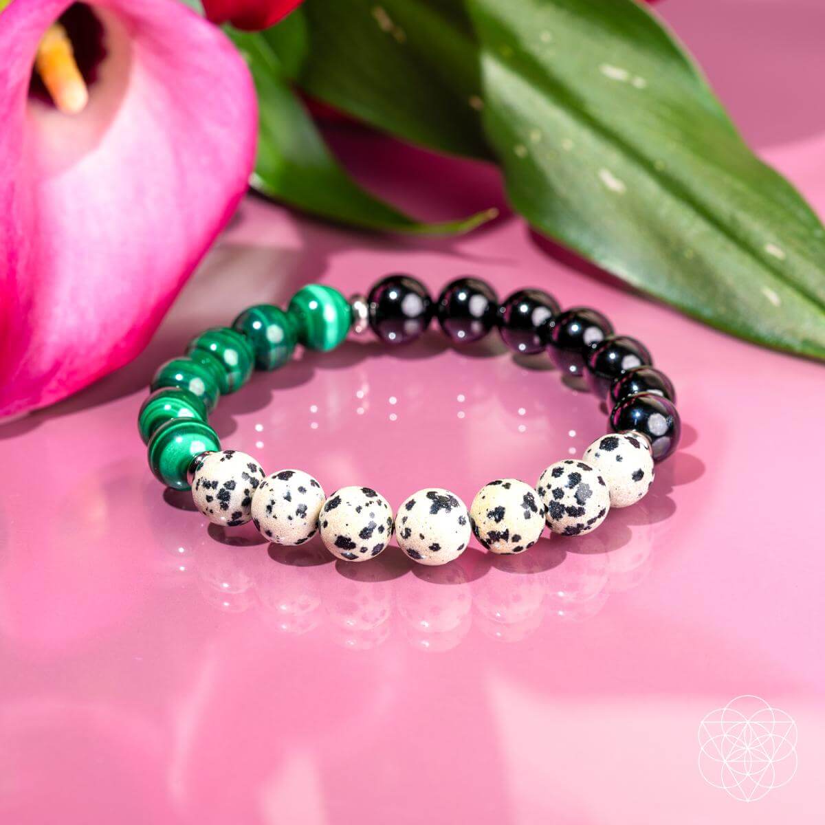 Dalmatian Jasper Bracelet - Soul Reset