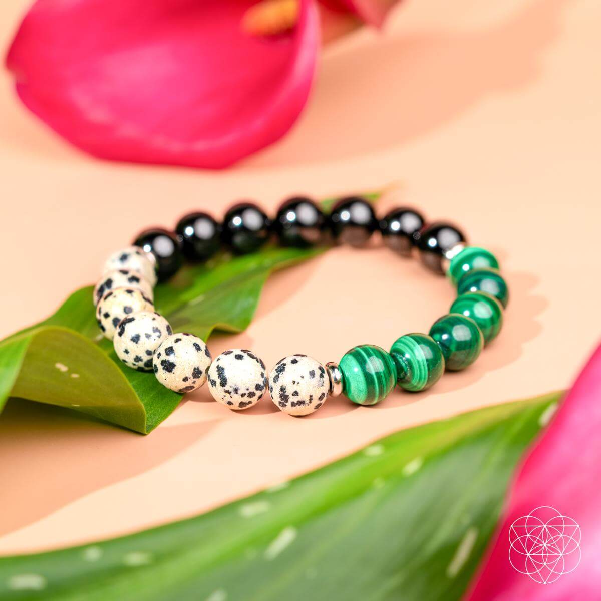 Dalmatian Jasper Bracelet - Soul Reset