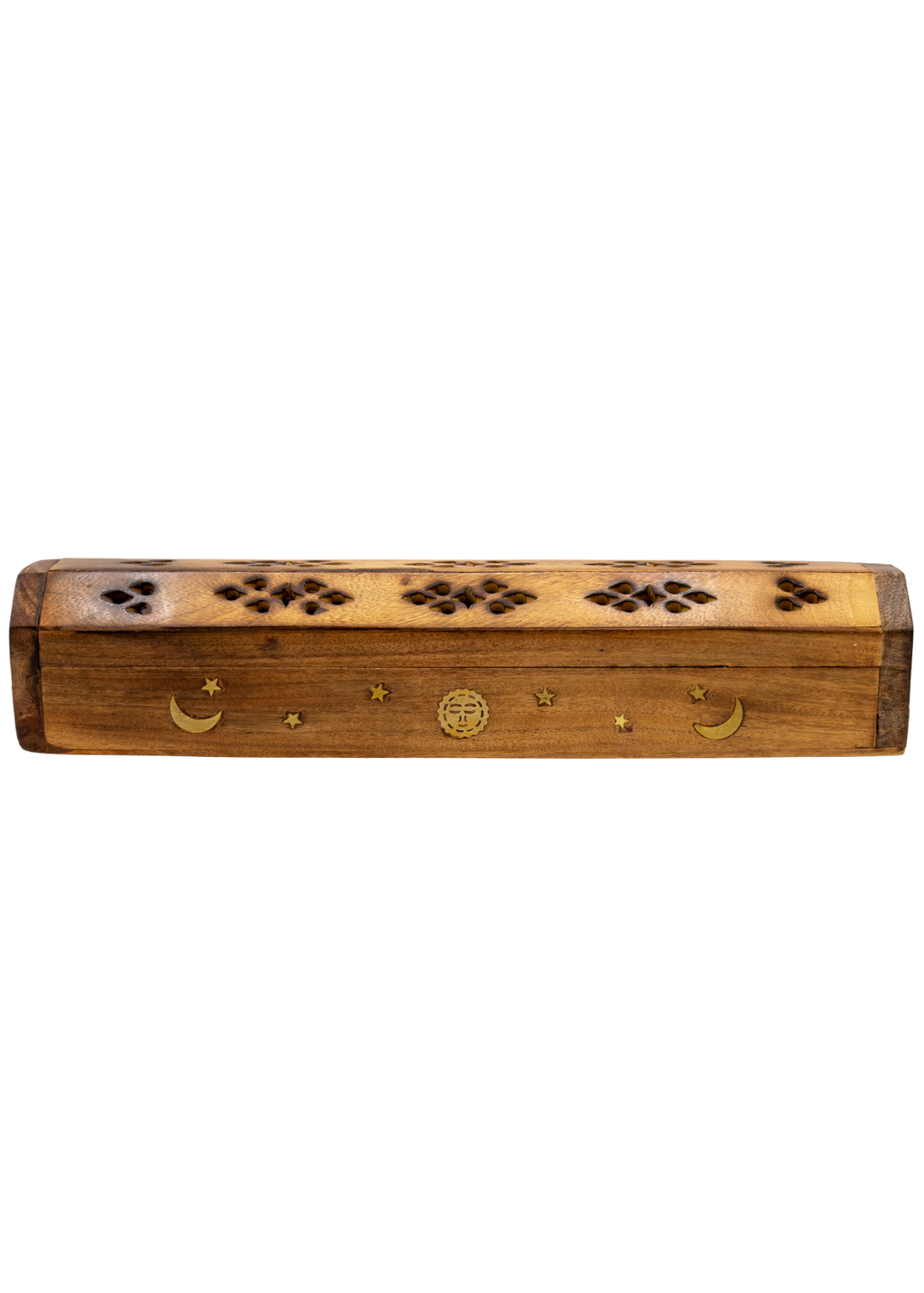 Sun & Moon Coffin Incense Burner