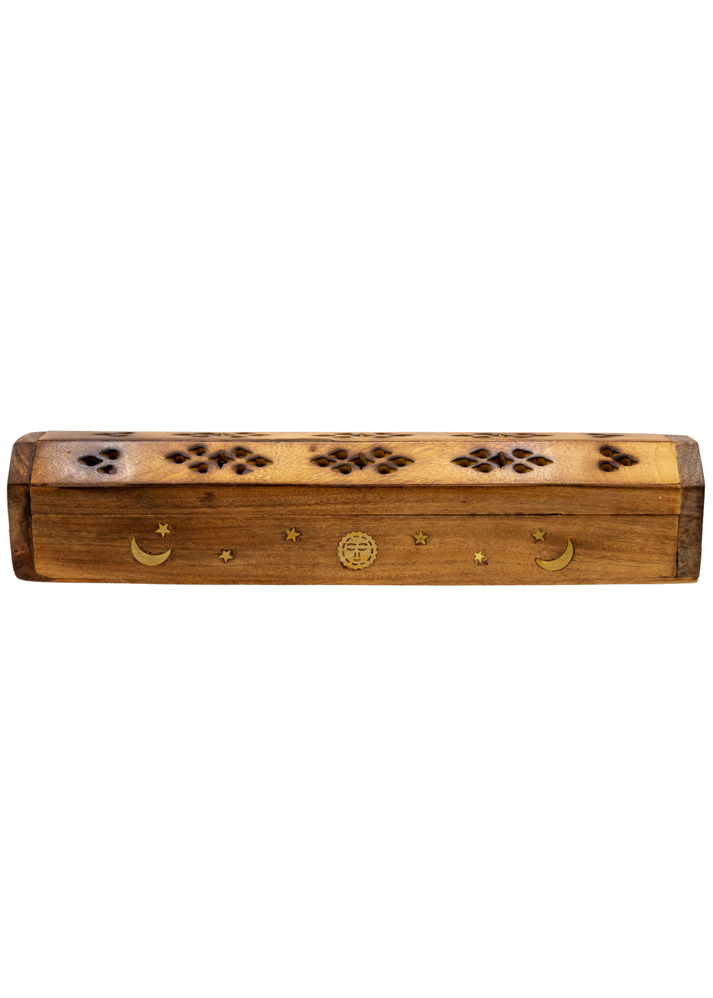 Sun & Moon Coffin Incense Burner