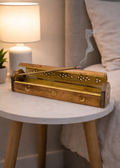 Sun & Moon Coffin Incense Burner