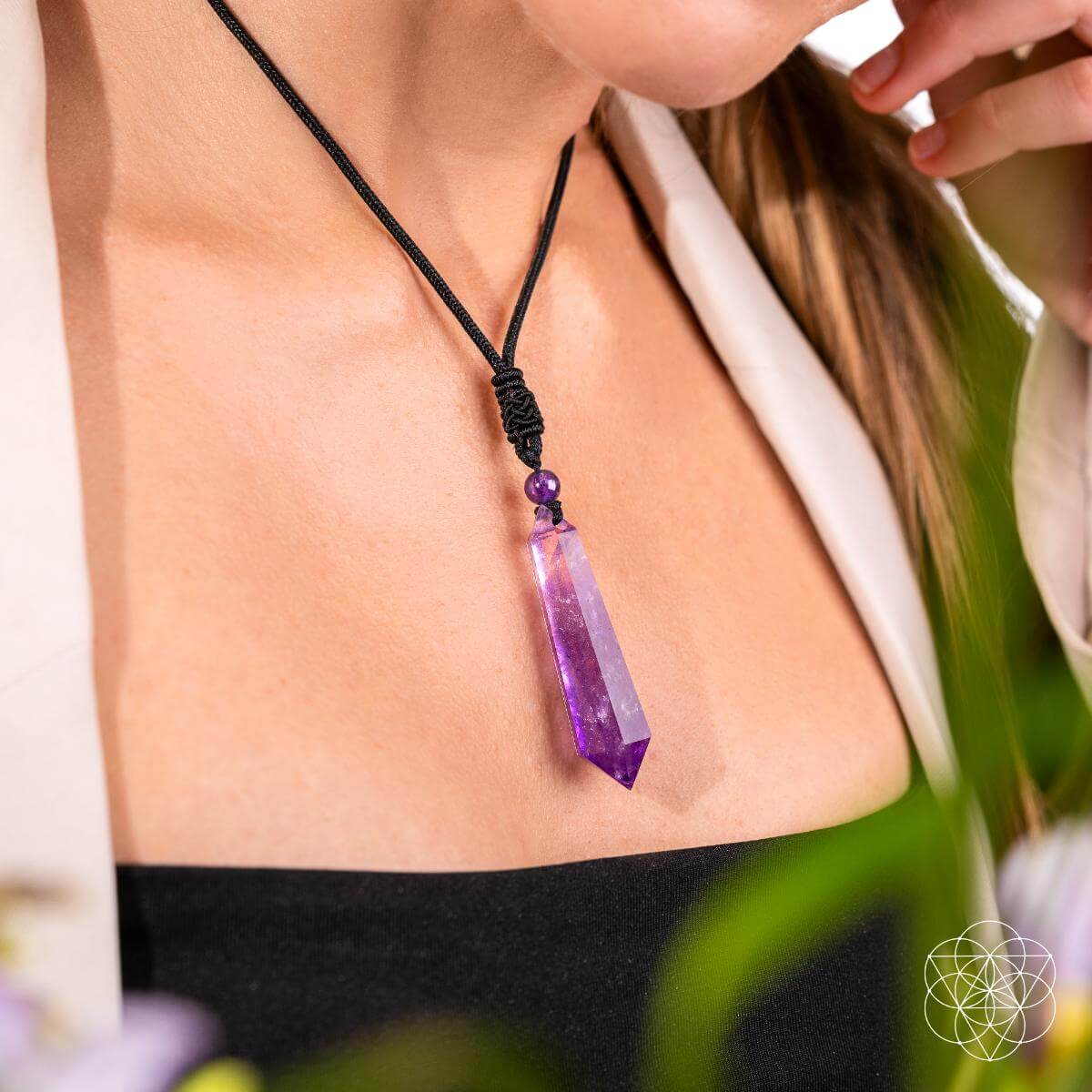 Amethyst Pendant - Daily Calm