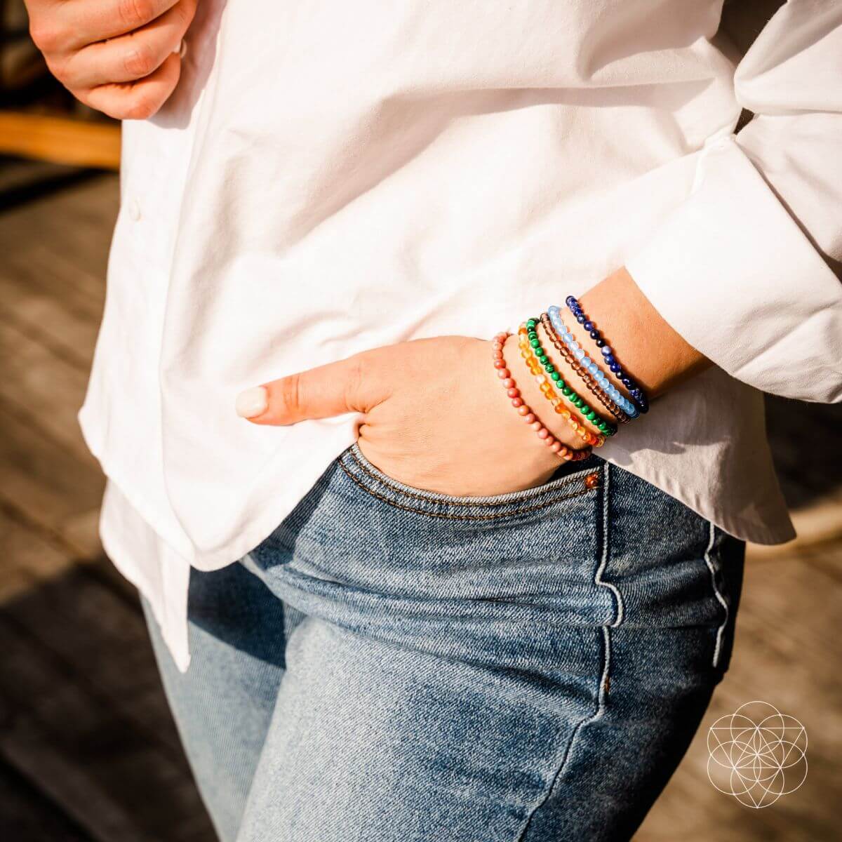Chakra-Balancing Bracelet Set