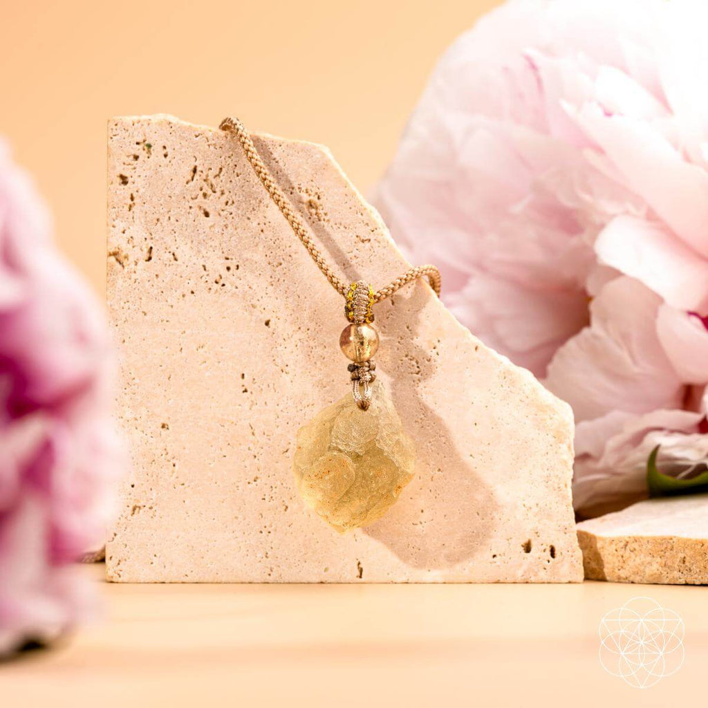 Libyan Desert Glass Pendant - Destiny Relic