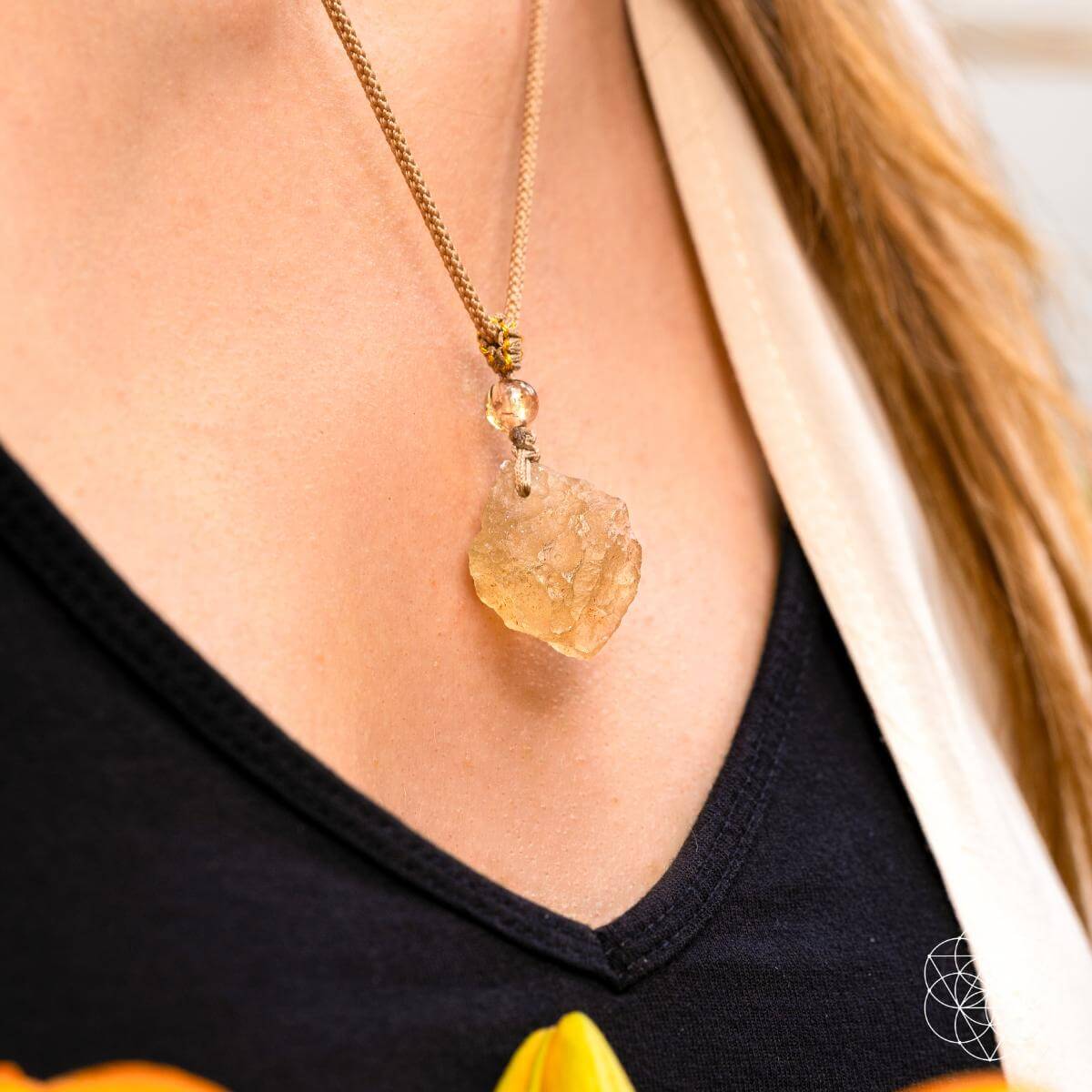 Libyan Desert Glass Pendant - Destiny Relic
