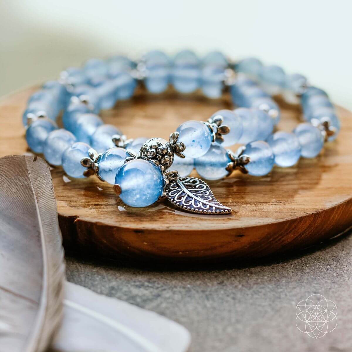 Chalcedony Bracelet - Quiet Grace