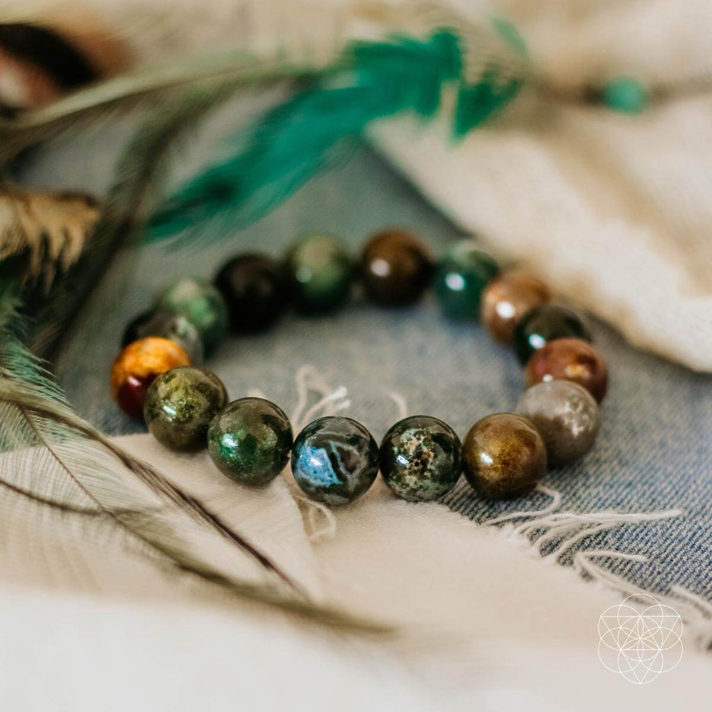 Indian Agate Bracelet - Energy