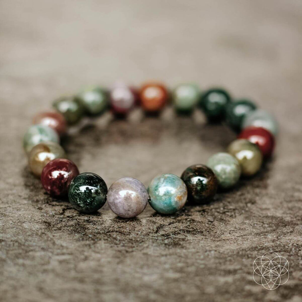 Indian Agate Bracelet - Energy