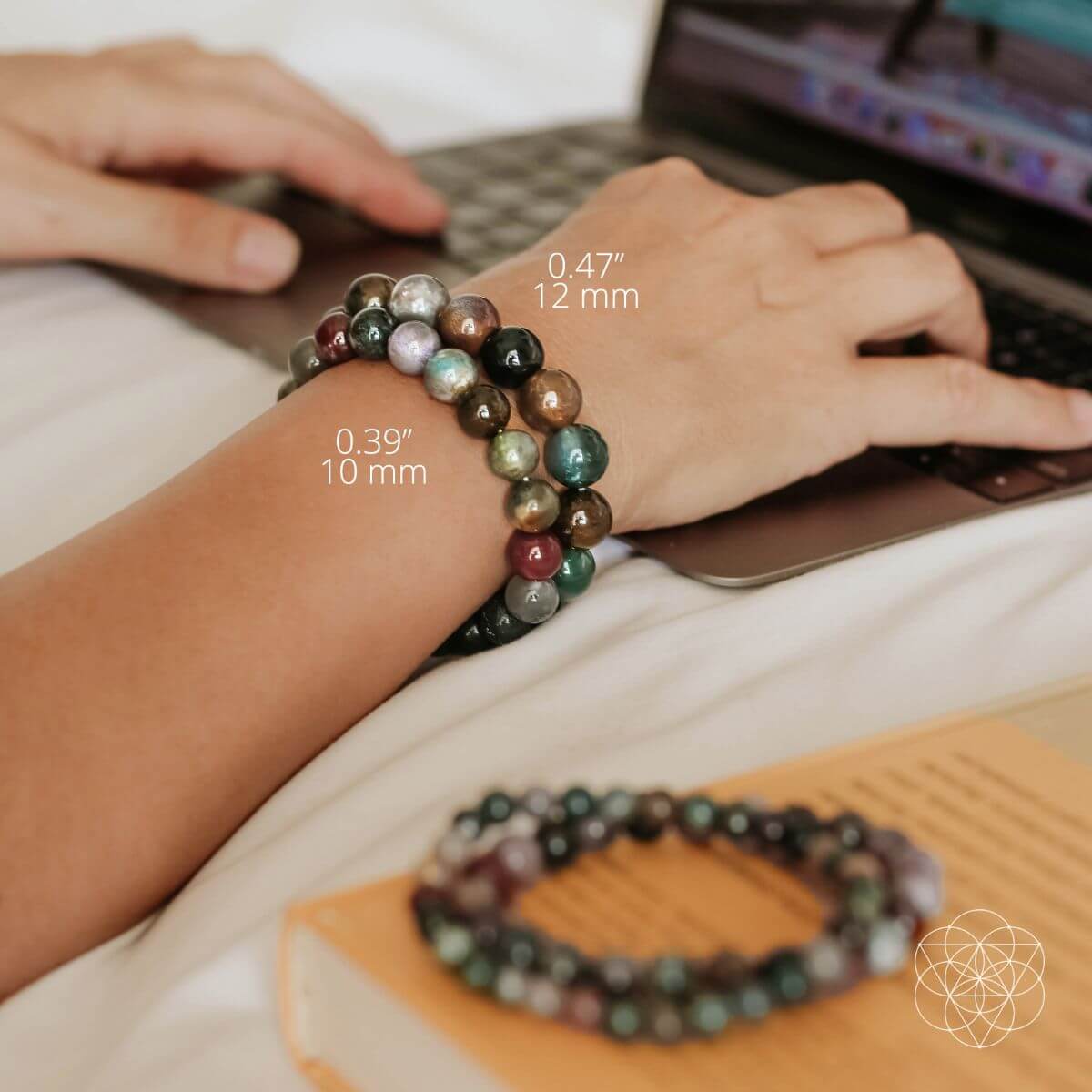 Indian Agate Bracelet - Energy
