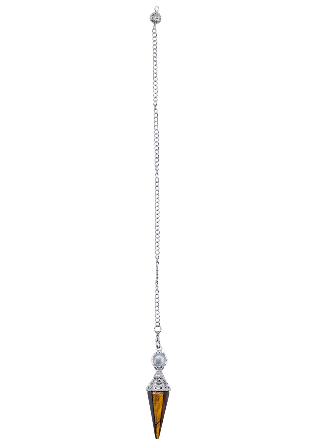 Ornate Tiger's Eye Pendulum