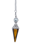 Ornate Tiger's Eye Pendulum